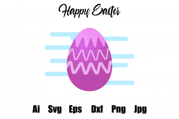 Easter Icons Illustration Vector: A Festive Graphic Design Freebie for Local Business Branding