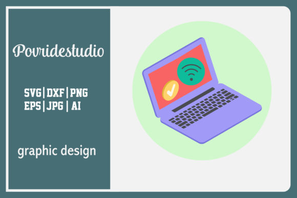 Flat Illustration Laptop Internet – A Graphics Freebie Worth Considering for Client Projects