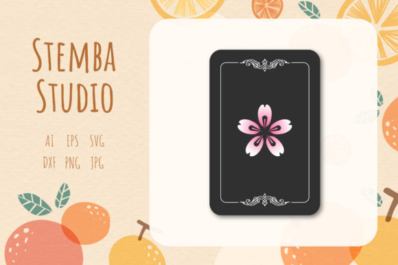 Flowers Spring Sakura Illustration Card – A Versatile Graphic Design Freebie for Local Branding