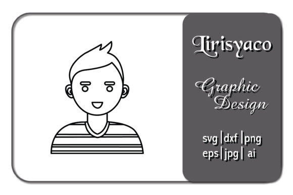 Icon Character Man Material Line Style: A Versatile Freebie for Blog and Web Design