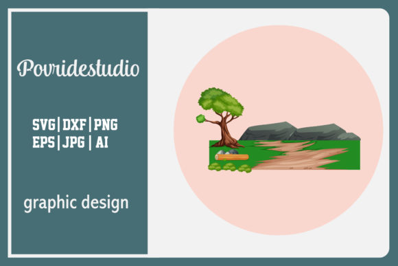 Illustration Flat Forest Stone: A Brand Designer’s Review for Local Business Use