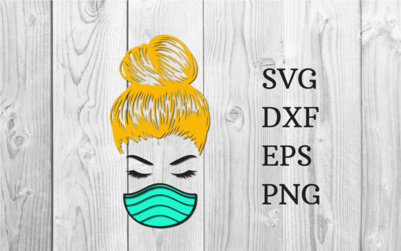 Messy Bun Graphics: A Freebie That Adds Flair to Your Branding