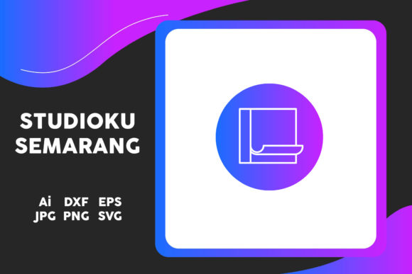 School Icon Sticky Note Circle Gradient: A Graphic Design Freebie Worth Considering